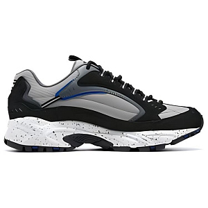 Skechers Stamina Low Top Casual Shoes Men's Black White Gray 1 2856814