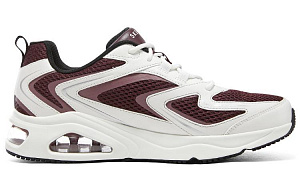Skechers Uno Low Top Running Shoes Men's White Red 1 2856827