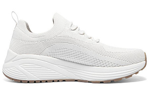 Skechers Breathable Low-Top Casual Shoes Men's White 1 2856832