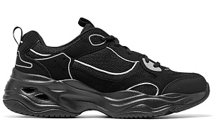 Skechers Lifestyle Low Top Casual Shoes Men's Black 1 2856850