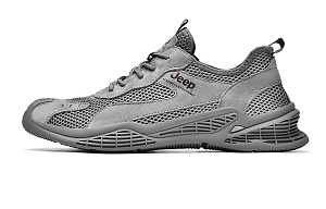 Jeep Low Top Casual Shoes Men's Gray