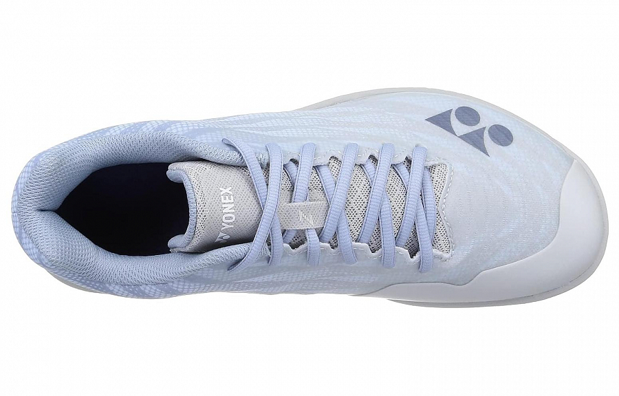 YONEX POWER CUSHION AERUS Z Slip-Resistant Low-Top Badminton Shoes Unisex White Blue