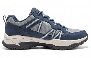 Skechers Grand Peak Trail Bound Low Top Outdoor Shoes Women's Blue Gray 1 2858235