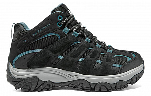 Skechers Go Walk Outdoor Waterproof And Wear-resistant Mid-Top Outdoor Shoes Women's Black 1 2858282