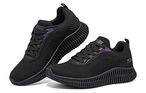Skechers Bob's Low Top Casual Running Shoes Women's Black 1 2858287