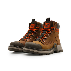 CAT Short Martin Boot Men's Brown 1 2858371