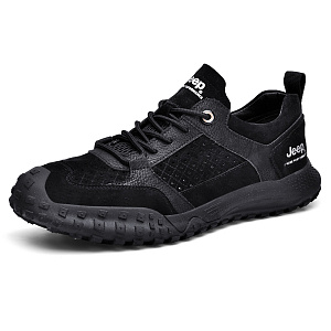 Jeep Breathable Low-Top Outdoor Shoes Men's Black 1 2858475