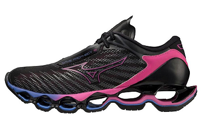 Mizuno Women's Wave Prophecy 12 'Black Oyster'