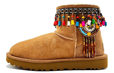 UGG CLASSIC MINI Сноубутсы Светло-коричневый Женские