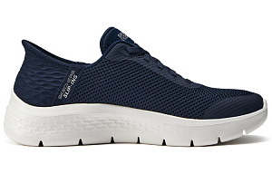 Skechers Cushioning, Wear Resistant Mid Top Running Shoes Women's Blue White 1 2864601