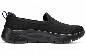 Skechers D'lu Durable Breathable Lightweight Low-Top Casual Shoes Women's Black 1 2864679