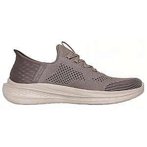 Skechers Slip Ins Slip-Ins Technology Breathable Lightweight Mid-Top Casual Shoes Men's Khaki 1 2864759