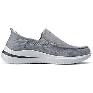 Skechers Slip Ins Slip-Ins Technology Wear-Resistant Low-Top Casual Shoes Men's Light Gray 1 2864803