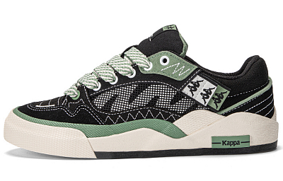 Кроссовки Kappa для скейтбординга Low Top зеленые унисекс