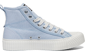 Kappa Anti Slip Wear Resistant High Top Skateboard Shoes Unisex Misty Blue 1 2866216