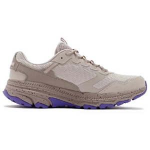 Skechers Abrasion Resistant Breathable Low Top Running Shoes Women's Beige Purple 1 2868772