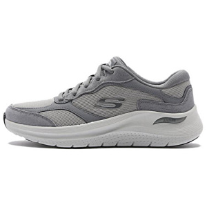 Skechers ARCH FIT 2.0 Wear-Resistant Low-Top Casual Running Shoes Men's Gray