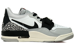 Jordan Legacy 312 Vintage Basketball Shoes Women's Low top Gray/White 1 2869267