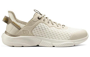 Skechers Cushioning Breathable Low-Top Casual Running Shoes Men's Ecru 1 2869455
