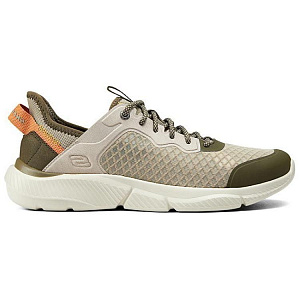 Skechers Cushioning Wear-Resistant Breathable Coverage Support Rebound Mid-Top Casual Shoes Men's Gray Green 1 2869460