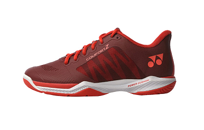 YONEX Power Cushion Comfort 3 Cushioned Slip-Resistant Breathable Lightweight Low-Top Badminton Shoes Men's Red