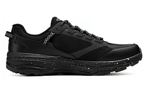 Skechers Cushioning Wear-Resistant Low-Top Running Shoes Men's All Black 1 2870412