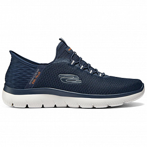 Skechers Sport Hands Free Slip-Ins Cushioning Wear-Resistant Low-Top Casual Shoes Men's Dark Blue 1 2870494