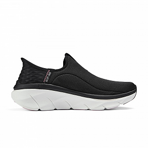 Skechers Hands Free Slip-Ins Cushioning Rebound Low-Top Casual Shoes Women's Black Pink 1 2870531