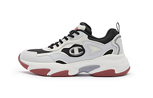 Champion Low Top Chunky Sneakers Men's Cream White/alloy Ash