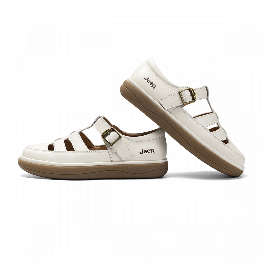 Jeep Casual Single Shoes Women's Ecru купить в интернет-магазине Yoocart с быстрой доставкой по России.
