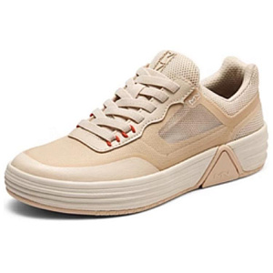 Skechers Cushioning Low-Top Skateboard Shoes Women's Beige 1 2875547