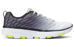 Skechers Wear-resistant And Lightweight Low-Top Casual Running Shoes Men's Gray 1 2876537