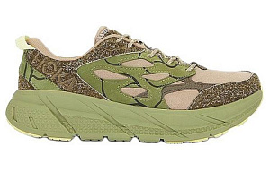 HOKA ONE ONE Clifton LS Anti Slip Wear Resistant Low Top Running Shoes Men's Green 1 2876722