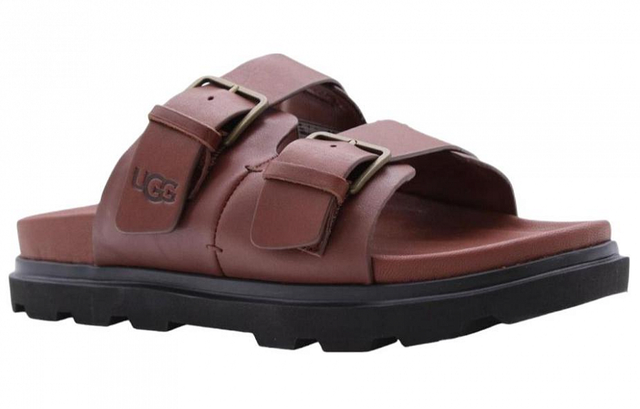 UGG Capitola Buckle Slide Sandal Cognac купить в интернет-магазине Yoocart с быстрой доставкой по России.