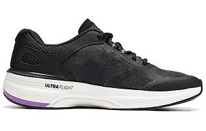 Skechers GOrun Pulse 2 Cushioning Breathable Low-Top Casual Running Shoes Women's Black Purple 1 2877042