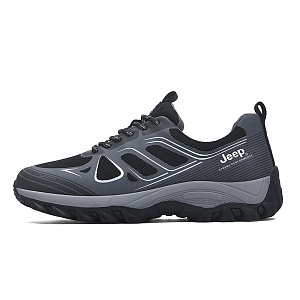 Jeep Low Top Hiking Shoes Men's Black
