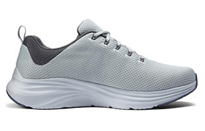 Skechers Vapor Foam Durable Breathable Low-Top Casual Shoes Men's Gray White 1 2877884