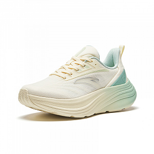 Anta Height Increasing Breathable Low-Top Running Shoes Women's White Cyan 1 2878378