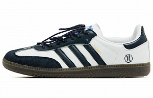 Adidas Samba Skateboard Shoes Unisex Low top White/Blue 1 2878475