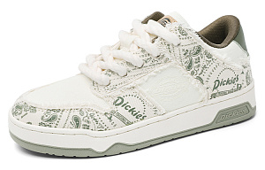 Dickies Low Top Skateboard Shoes Unisex White Porcelain Gray 1 2878742