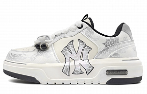 MLB Chunky Liner Low-Top Skateboard Shoes Unisex White Gray 1 2878905