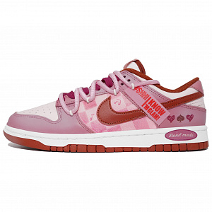 Nike Dunk Low LTDZ Love Tarot, Box Slip Resistant Low Top Skateboard Shoes Women's Stars Red Pink 1 2879179