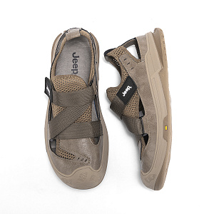 Jeep River Trekking Shoes Men's Khaki 3 2879315