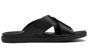 Jeep Slide Slippers Men's Black/Dark Brown 1 2881754