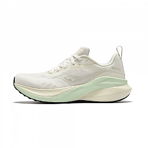 Saucony MARSHAL Anti Slip Wear Resistant Low Top Running Shoes Women's Beige Silver