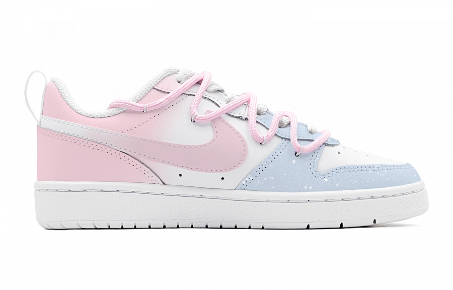Nike Court Borough Skateboard Shoes Women's Low-Top Pink купить в интернет-магазине Yoocart с быстрой доставкой по России.