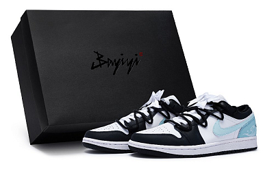 Jordan Air Jordan 1 Skateboard Shoes Women's Low Top Blue