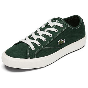 LACOSTE Low-Top Canvas Shoes Men's Green 1 2883269