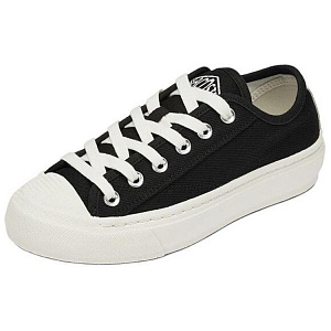 LACOSTE Low-Top Canvas Shoes Women's Black 1 2883353