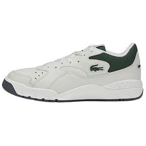 LACOSTE Low-Top Casual Shoes Men's Beige Green